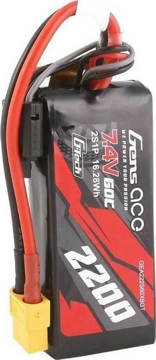 Gens Ace Akumuliatorius GensAce G-Tech LiPo 2200mAh 7.4V 60C 2S1P XT60