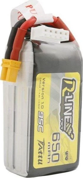Gens Ace & Tattu Akumuliatorius Tattu R-Line 650mAh 14.8V 95C 4S1P XT30