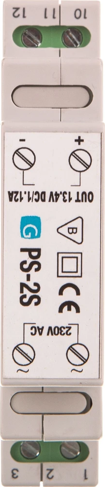 ETI Genway 12V DC intercom maitinimo šaltinis Genway PS- 2S - PS- 2S