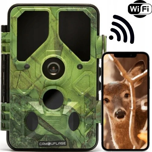 Kameros gaudyklė - Camouflage EZ45 - WiFi - WildcameraXL