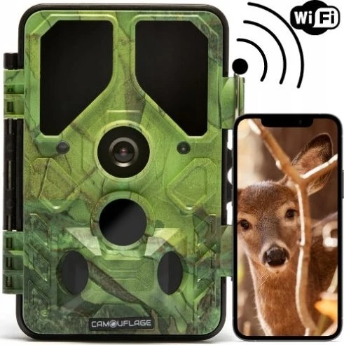 Kameros gaudyklė - Camouflage EZ45 - WiFi - WildcameraXL