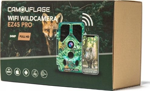 Kameros gaudyklė - Camouflage EZ45 - WiFi - WildcameraXL