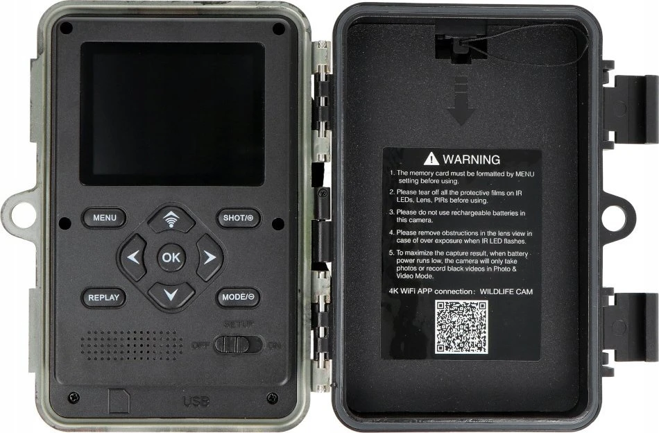 Kameros gaudyklė – Camouflage EZ60 Pro – WiFi – WildcameraXL