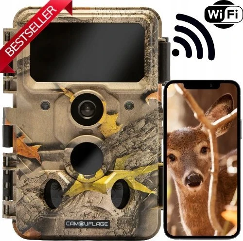 Kameros gaudyklė – Camouflage EZ60 Pro – WiFi – WildcameraXL