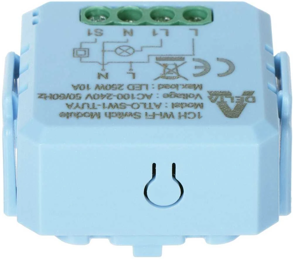 Genway Ubiquiti IŠMANUSIS LED APŠVIETIMO VALDIKLIS ATLO-SW1-TUYA Wi-Fi, Tuya Smart
