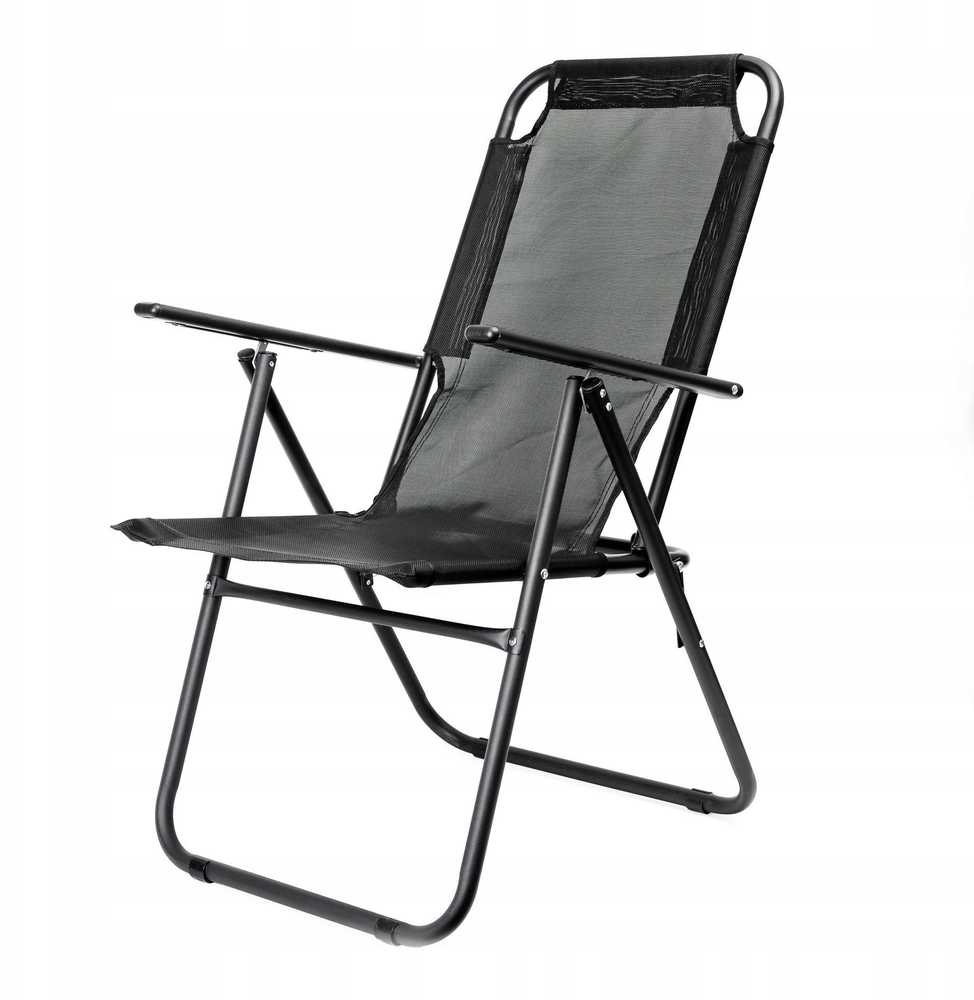 Genway PLATINET STOVYKLAVIMO KĖDĖ 62X45X102 CM JUODA 46140