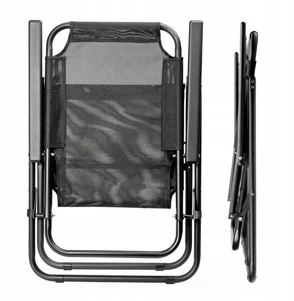 Genway PLATINET STOVYKLAVIMO KĖDĖ 62X45X102 CM JUODA 46140