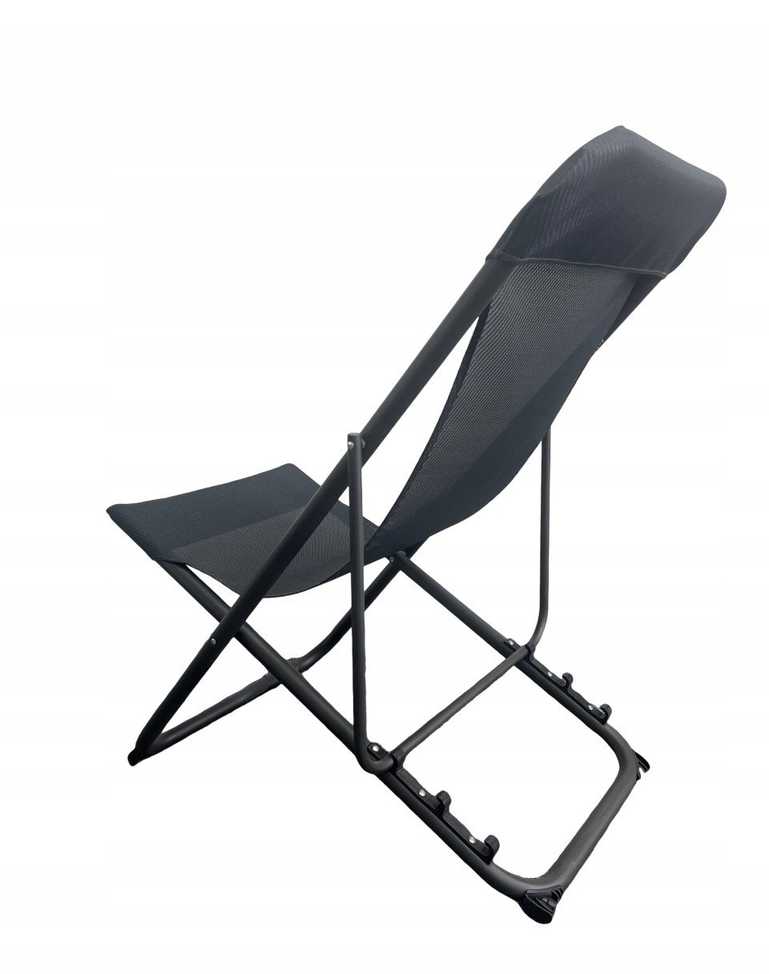 Genway PLATINET CAMPING SUNBED 52X77X90 cm Juodas 46138