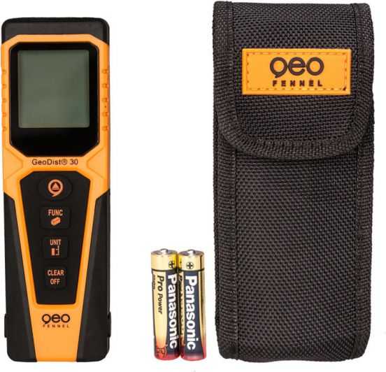 Lazerinis atstumų matuoklis Geo-Fennel GeoDist® 30