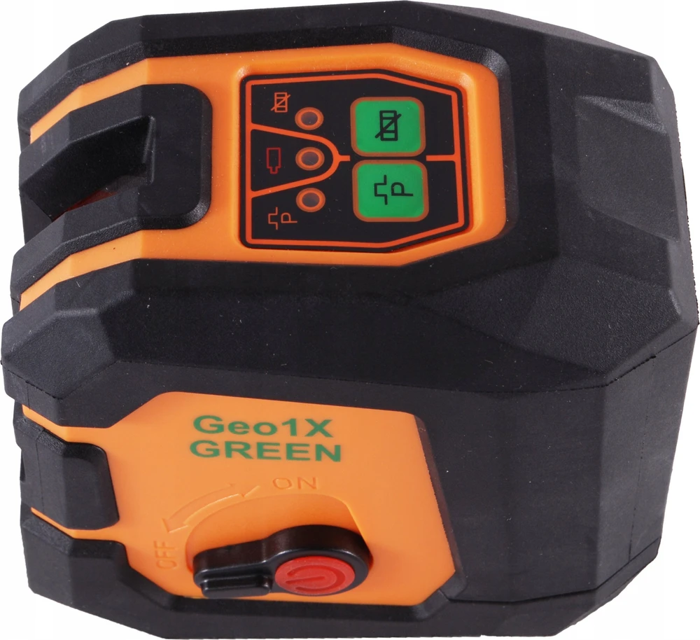 Kryžminis lazerinis nivelyras Geo-Fennel Geo1X-Žalias