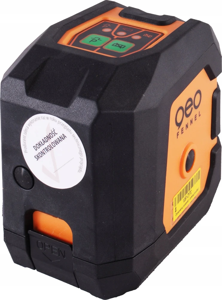 Kryžminis lazerinis nivelyras Geo-Fennel Geo1X-Žalias