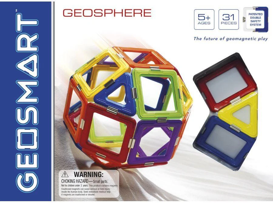 Iuvi Games GEOSMART magnetinis konstruktorius su RC GeoSphere 31 vnt., GEO210
