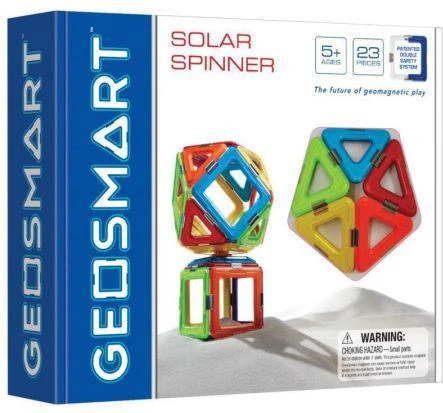 Iuvi Games GEOSMART magnetinis konstruktorius su RC Solar Spiner 23 vnt., GEO200