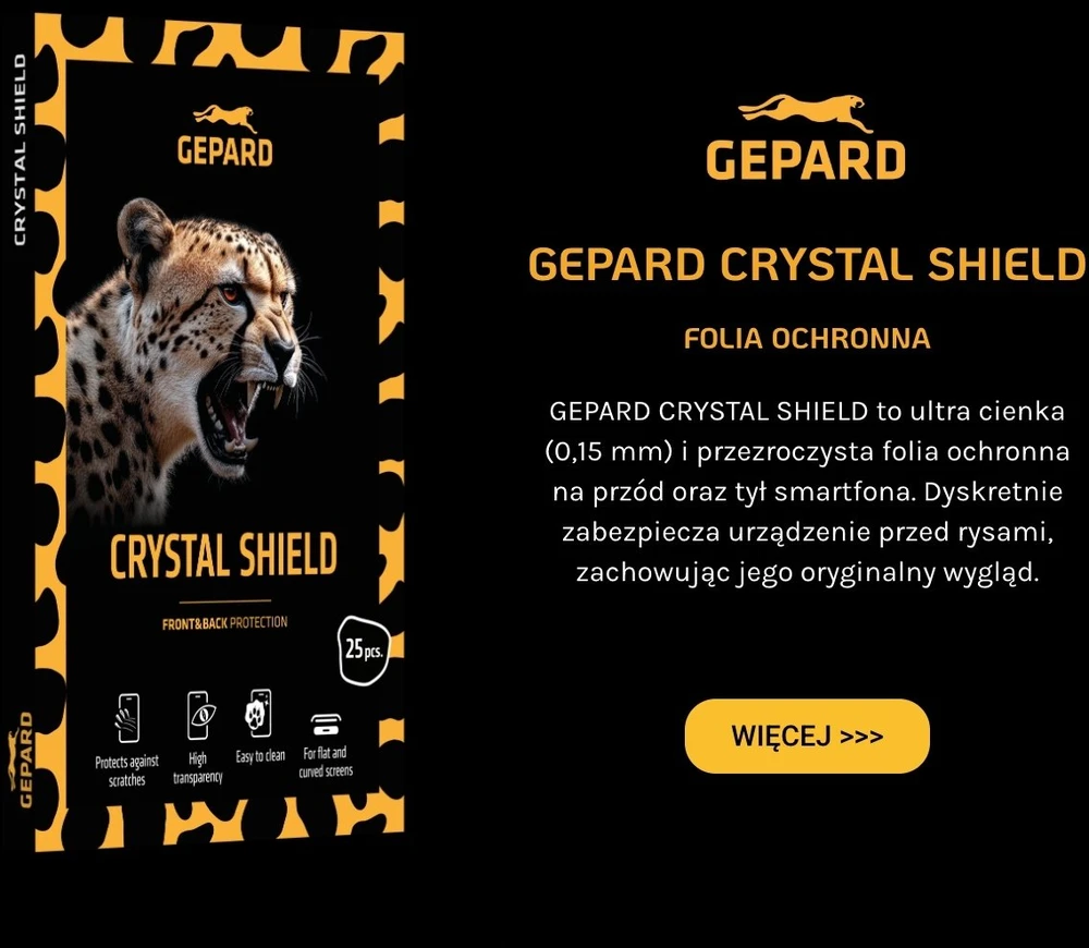 - Gepardo krištolinis skydas