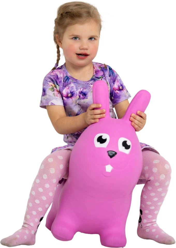 Gerardo''s Toys lēkāšanas rotaļlieta zaķis rozā