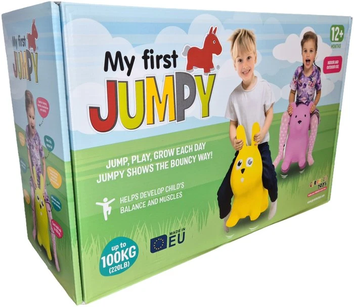 Gerardo's Toys šokinėjantis zuikis – pakuotės vaizdas