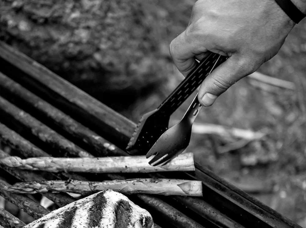 Stalo įrankių rinkinys GERBER COMPLEAT - COOK EAT CLE AN TONG