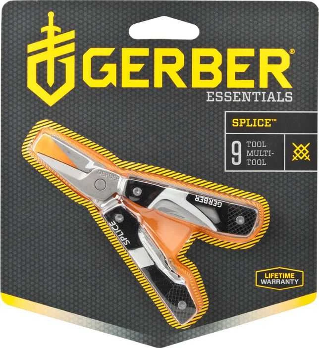 Gerber Splice Pocket Tool multi tool replės Keychain Juodas