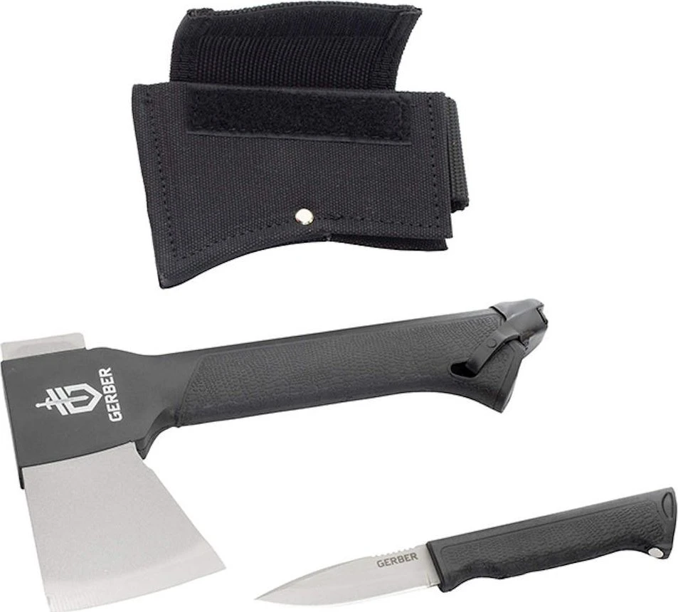 Gerber Hunting Gator Combo Ax Axe + mini Peilis
