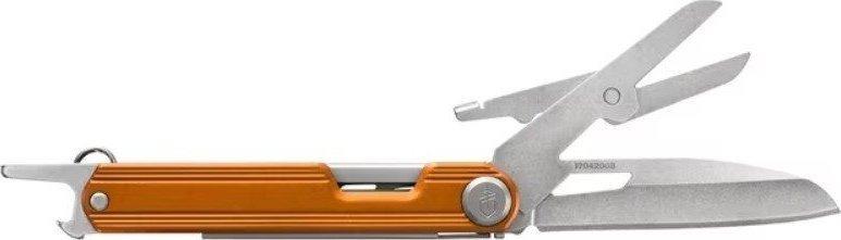 Gerber armbar plono kirpimo oranžinis kišeninis peilis