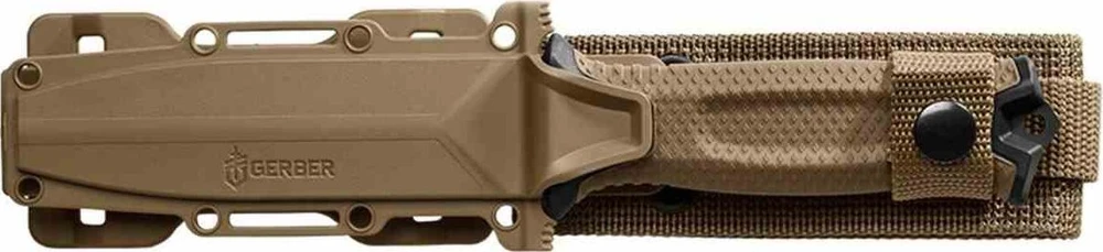 Peilis Gerber Strongarm Coyote FE rudas (lygiais ašmenimis) (30-001058)(1027826)