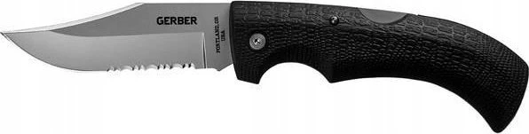 Peilis Gerber Gator Clip Point, Fine Edge(lenktinis dantytais ašmenimis)