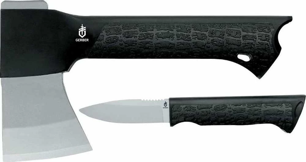 Gerber Hunting Gator Combo Ax Axe + mini Peilis