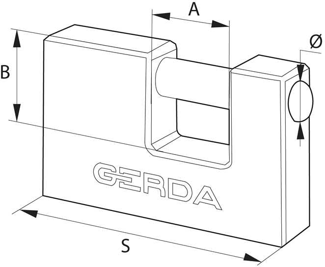 PAKALUKAS ŽALVARINIS GERDA 90mm