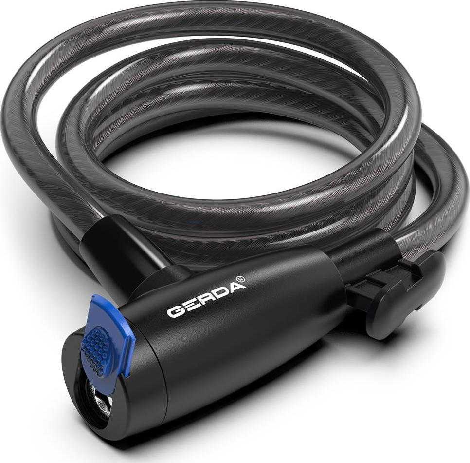 Gerda dviračio užraktas GERDA Flex 1500/10T 150cm 10mm universalus