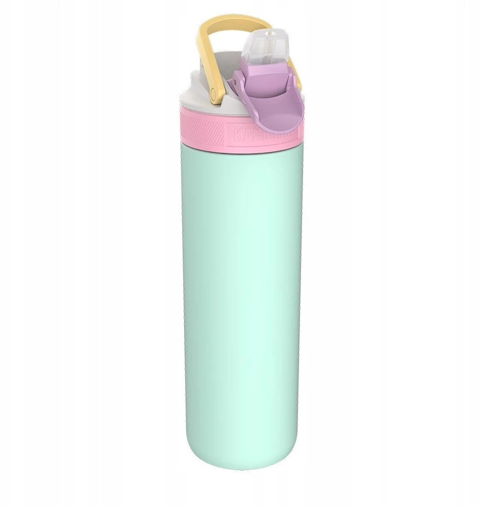 Gertuvė Kambukka Lagoon su termoizoliacija, 600 ml, melsvai žalia
