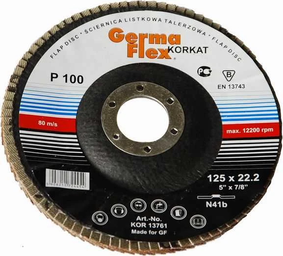 Germaflex Saitron Atlenkiamas ratas 125 mm P100