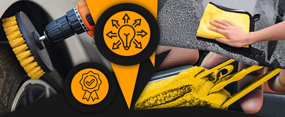 Retoo Automobilio valymo rinkinys