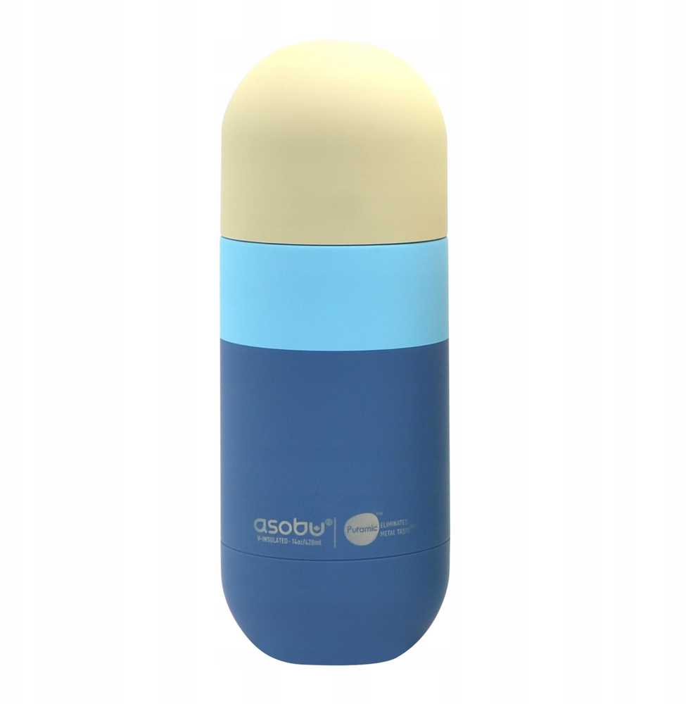 Gertuvė Asobu Orb 420 ml Pastel Mėlyna mėlyna