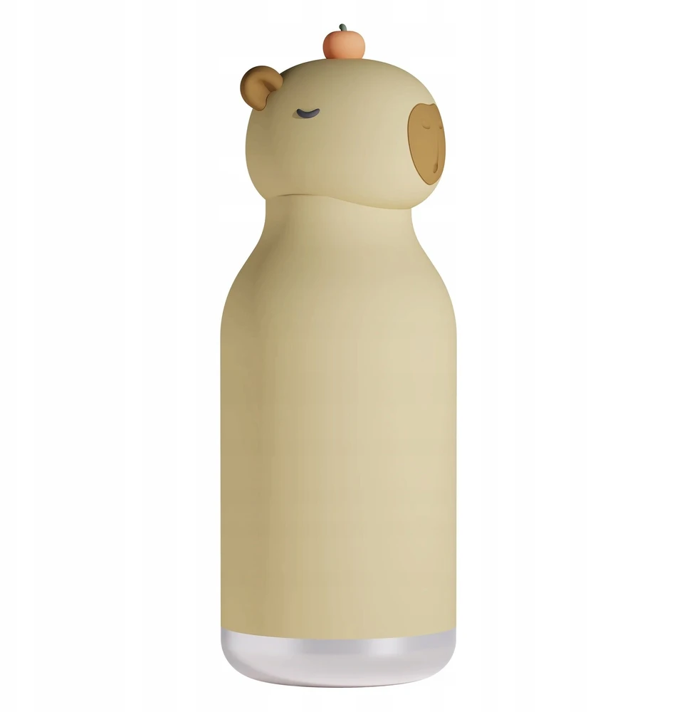 Buteliukas termiczna ze słomką Bestie Asobu – Foka 460 ml