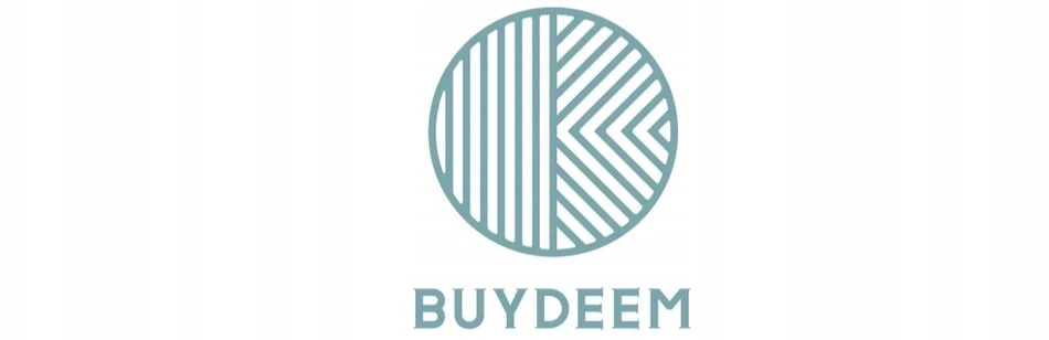 Gertuvė BUYDEEM nešiojamas stiklinis butelis su šiaudeliu 550 ml, modelis DG425, spalva Mėlyna