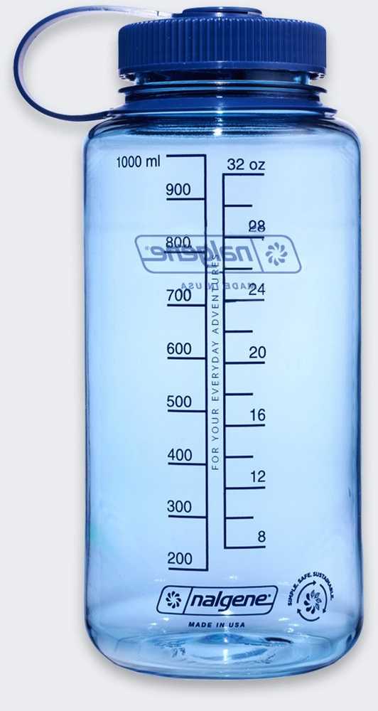 Nalgene plačiakaklis gertuvė WM 1L mėlyna