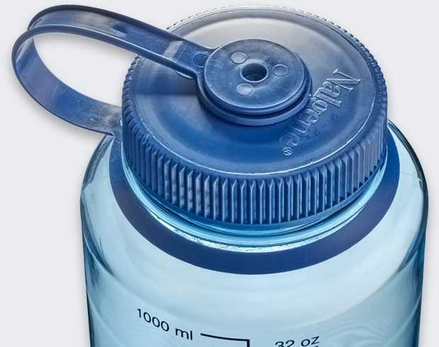Nalgene plačiakaklis gertuvė WM 1L mėlyna