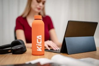 Gertuvė Feiyu Tech Gėrimo Butelis - FeiyuTech KiCA Active 500 ml Izoliuotas Nerūdijančio Plieno - Oranžinė
