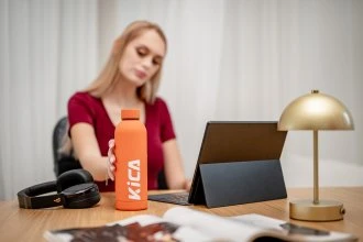 Gertuvė Feiyu Tech Gėrimo Butelis - FeiyuTech KiCA Active 500 ml Izoliuotas Nerūdijančio Plieno - Oranžinė