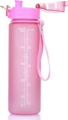 Gertuvė Casno Buteliukas su ustnikiem rožinė 560 ml