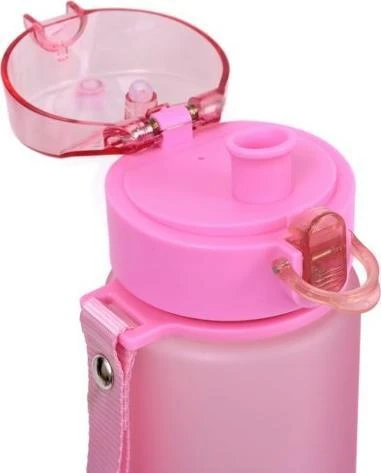 Gertuvė Casno Buteliukas su ustnikiem rožinė 560 ml