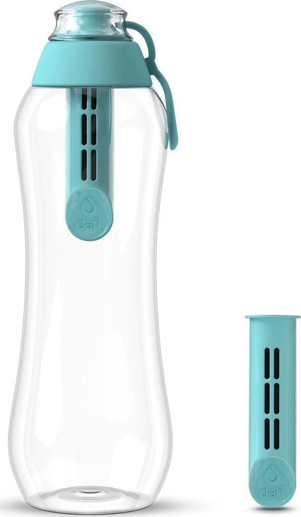 Gertuvė Dafi minkštas filtro butelis su mėtomis, 500 ml