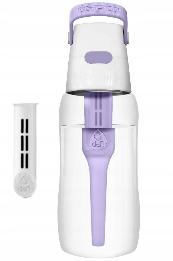 Gertuvė Dafi Buteliukas filtrująca SOLID 0,5 l digital lavender su filtrem