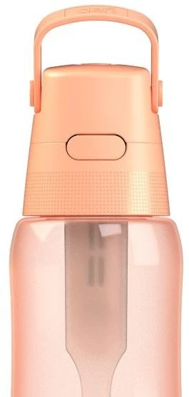 Gertuvė Dafi Filtruojantis butelis SOLID 0,7 l peach fuzz spalvos su filtru