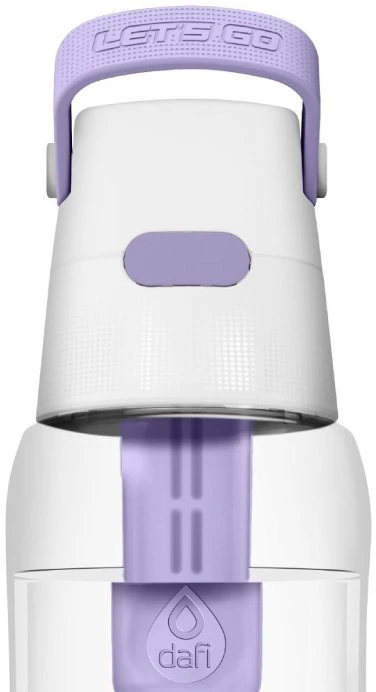 Gertuvė Dafi Buteliukas filtrująca SOLID 0,5 l digital lavender su filtrem