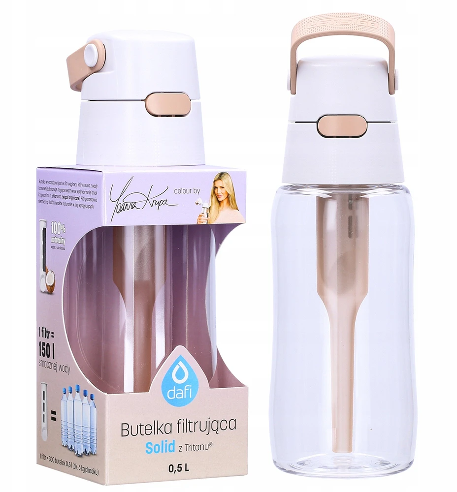 Gertuvė Dafi Buteliukas filtrująca SOLID 0,5 l cappuccino su filtrem