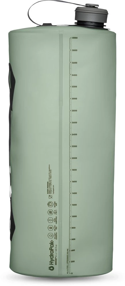 Gertuvė HydraPak Seeker 4L, Sage Žalias