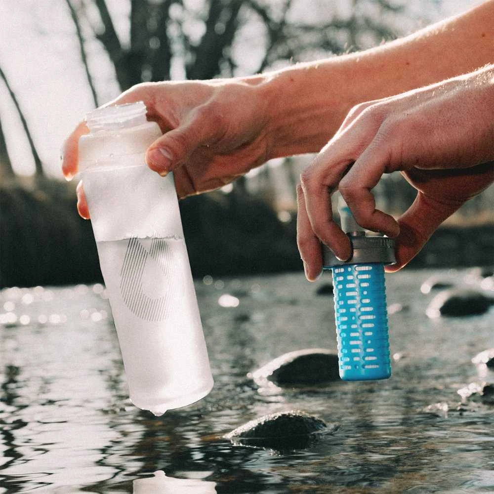 HydraPak Ultraflask + 500ml Filter Kit, Clear