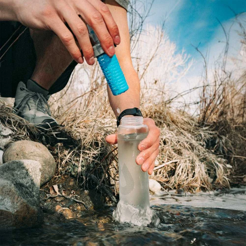 HydraPak Ultraflask + 500ml Filter Kit, Clear
