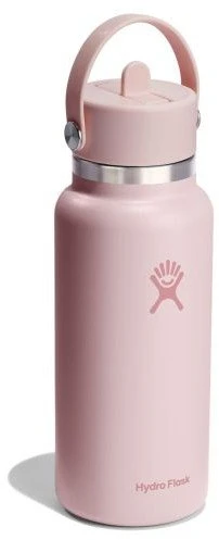 „Hydro Flask“ termosas su plačiu, lanksčiu šiaudiniu dangteliu „Trillium“ 0,946 l